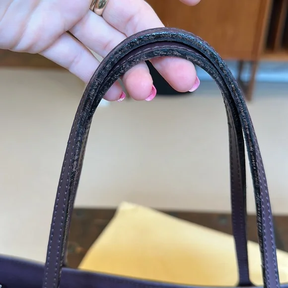 Louis Vuitton Purple Tote Bag without Pouch - Picture 14 of 14